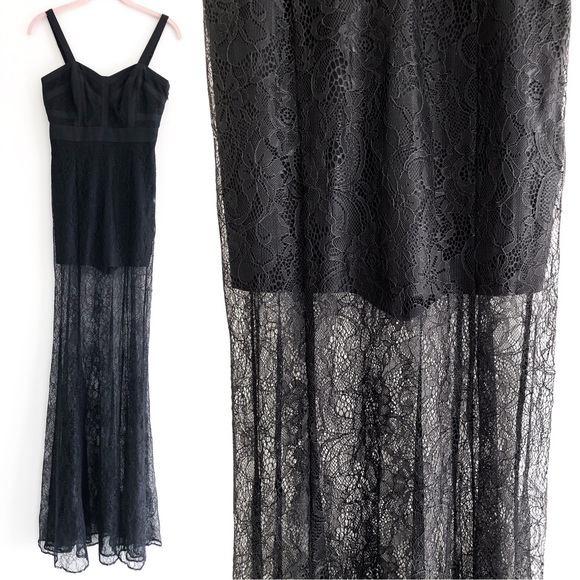 Ileanna Lace Gown by Marciano - Picture 4 of 7